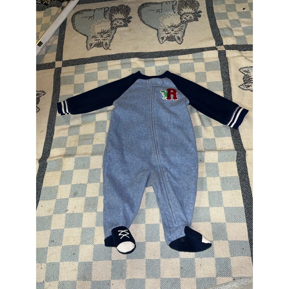Baby Boy’s Carter’s Long Sleeve Footed Sleeper Size 3 Months